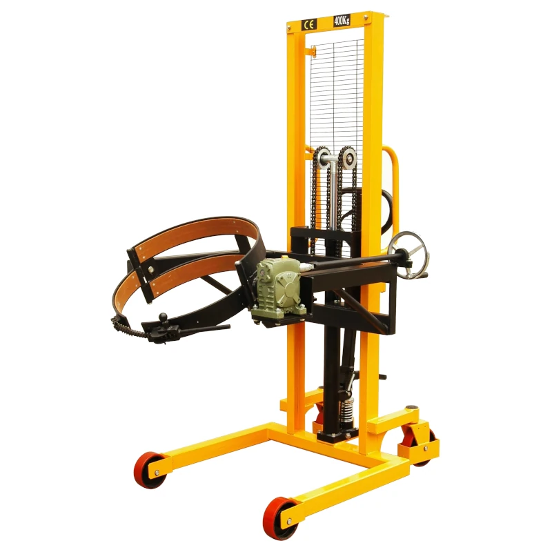 DA40B_dvigalo_za_sode_z_nagibom_400kg Podizna oprema -Ručni viličar za bačve / prstenasti nosač