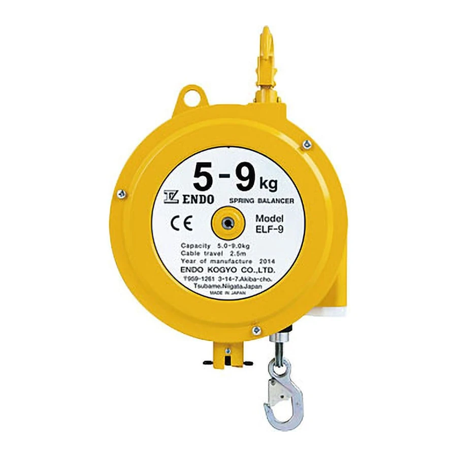 Podizna oprema - Opružni balanser s dugim hodom 5-9kg – ENDO ELF-9