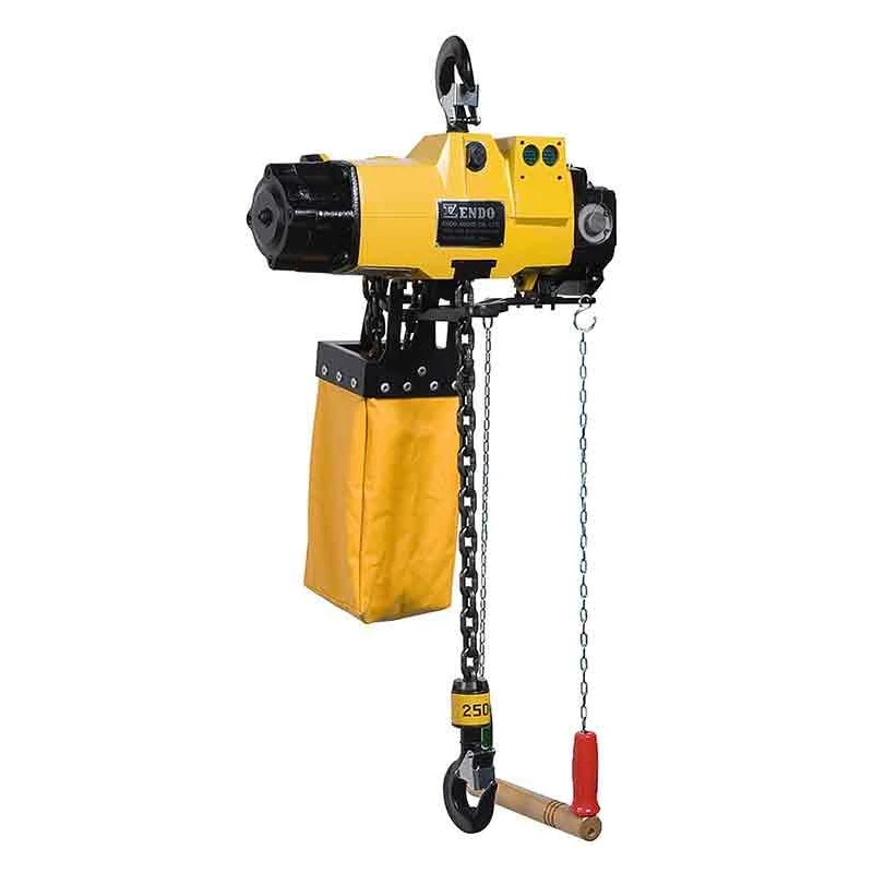 Podizna oprema - ENDO_pneumatske_dizalice_EHV25SC_250kg_ATEX_lancane_dizalice_250kg_upravljanje_s_ruckom Podizna oprema - Pneumatska lančana dizalica 250-1000kg EHV serija