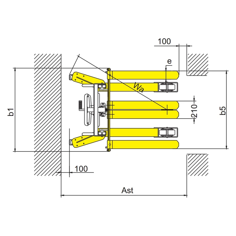 Podizna oprema – RVV1000-PV_RVV1500-PV_rucni_visokopodizni_vilicar_sa_pomicnim_vilicama_skica_2_resized_800x800